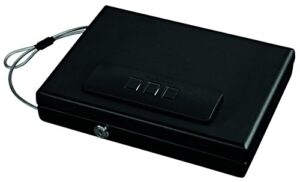 stack-on pc-1665-b portable locking case with biometric lock