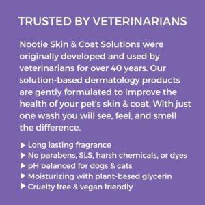 Nootie - Pet Shampoo for Sensitive Skin - Revitalizes Dry Skin & Coat - Natural Ingredients - Soap, Paraben & Sulfate Free - Cleans & Conditions