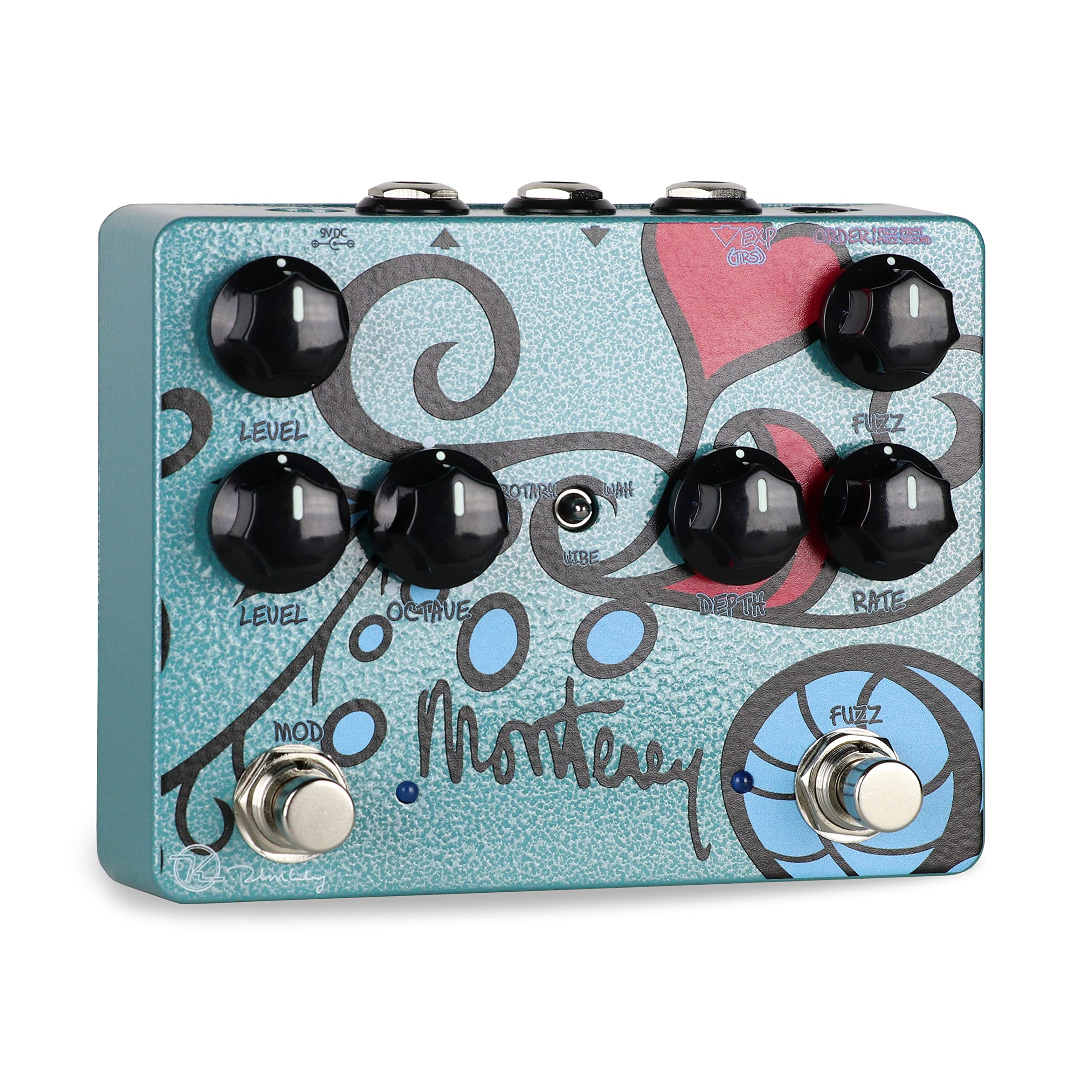 Keeley Monterey Rotary Fuzz Vibe Effects Pedal, Multi (KMont)