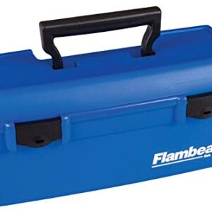 Flambeau Outdoors 6009TD Lil' Brute Fishing Tackle and Gear Box with Lift-Out Tray, Blue