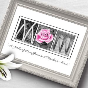 Mother's Day Gift, Creative letter art, MOM 8x10 print, Alphabet photography, Mom quote