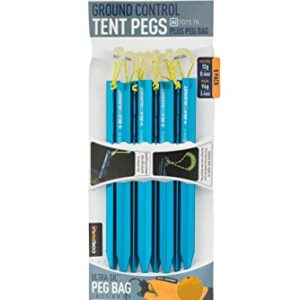 Sea to Summit Ground Control Tent Pegs, 8-Pack