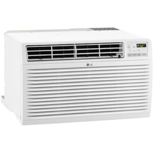 LG 10,000 BTU Through the Wall Air Conditioner, 115V, Cools up to 440 Sq. Ft. for Bedroom, Living Room, Apartment, with Remote, 3 Cool & Fan Speeds, Wall AC Unit, White