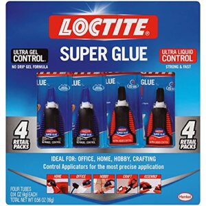 loctite super glue ultra value pack 4 pack, bottle