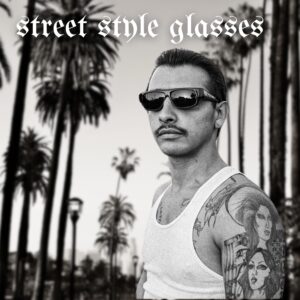 ShadyVEU Basik Eyewear - Super Original Old School Eazy E Gangster Dark Lens Sunglasses, Black