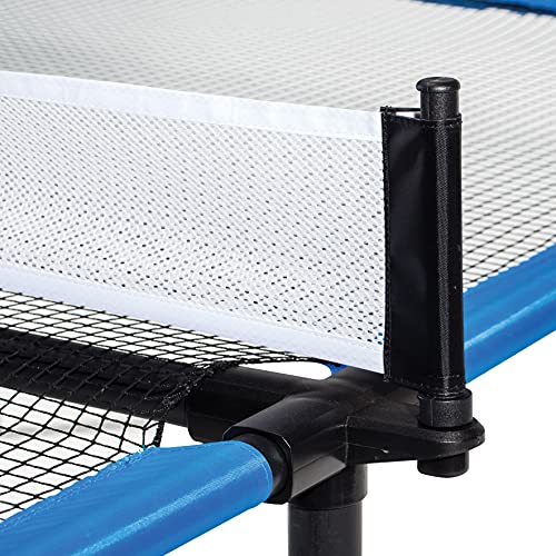 Franklin Sports Spyder Pong Tennis - Table Tennis, Volleyball + 4-Square Outdoor Game - Indoor + Outdoor Game for Kids - Includes Net, Table, Paddles + Ball - Perfect for Beach, Backyard + Living Room