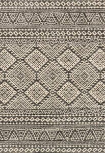 loloi emory graphite/ivory 2'-5" x 7'-7" runner rug