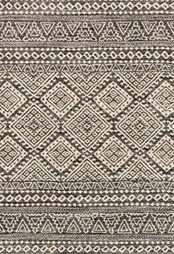 Loloi Emory Graphite/Ivory 2'-5" x 7'-7" Runner Rug