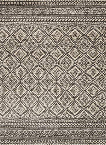 Loloi Emory Graphite/Ivory 2'-5" x 7'-7" Runner Rug