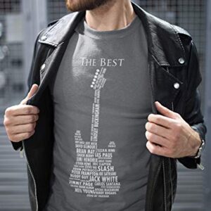 Guitar Legends Guitar Shirt - Guitar T Shirts for Men - Guitar Gifts for Men - Guitar Shirts for Men - Rock Band Concert Tshirts - Gifts for Guitar Players - Guitar Tshirts for Men Black