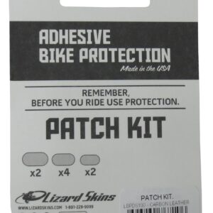 Lizard Skins Unisex's Patch Kit Bike Protectors, Carbon, One Size