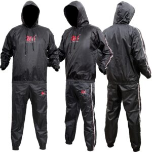 2Fit Heavy Duty Sweat Suit Sauna Exercise Gym Suit Fitness, Weight Loss, AntiRip (4XL)