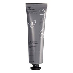 ion multi benefit styling creme, lightweight, hydrating, anti-frizz, smoothing, flexible hold, paraben free