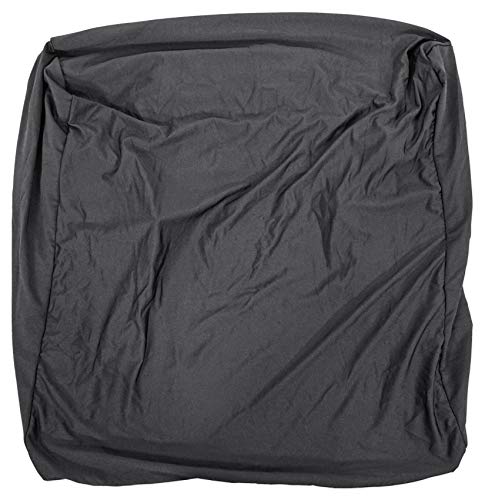 Rockville RSC5B Universal Black DJ Scrim Cloth Cover For X Stand+Carry Bag