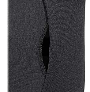 Rockville RSC5B Universal Black DJ Scrim Cloth Cover For X Stand+Carry Bag