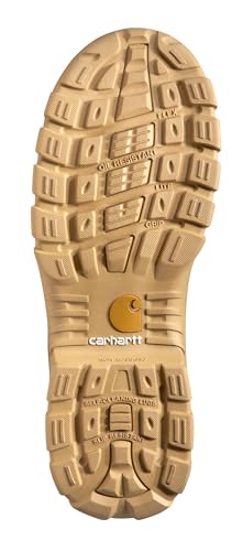 Carhartt Men's 6 inches Rugged Flex Waterproof Soft Toe Work Boot, Wheat - 9.5 M US