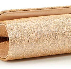 Touch Ups Clutch Handbag, Champagne