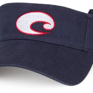 Costa Cotton Visor, Navy