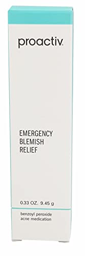 Proactiv Emergency Blemish Relief - Benzoyl Peroxide Gel - Acne Spot Treatment for Face and Body, .33 Oz