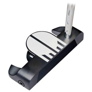 kick-x golf z-ball z2 midsize mallet putter with heel shaft, right hand, 34"