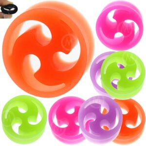 7/8 inch gauges ear plugs silicone flesh tunnels double flare expander stretcher taper modtanoiz 22mm