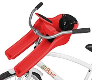 ibert child bicycle safe-t-seat, red