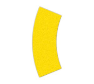 incom manufacturing: workplace marker "arc" shape, yellow (pack of 25)