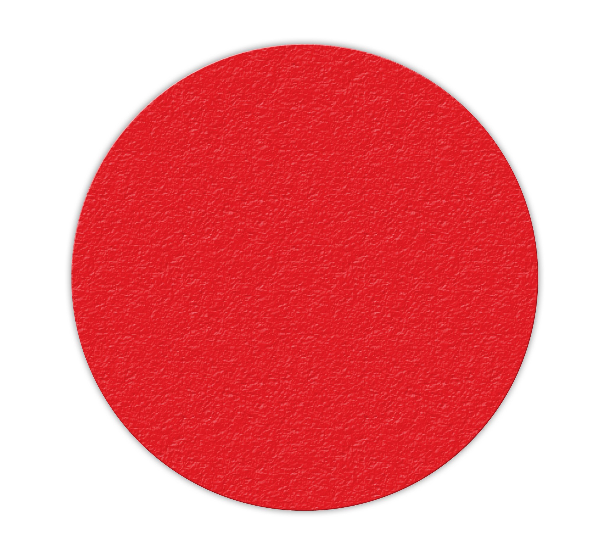 INCOM Manufacturing: Workplace Marker 6" Circle, Red (Pack of 25)