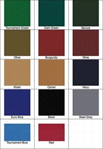 proform 8' high speed professional pool table cloth felt - camel