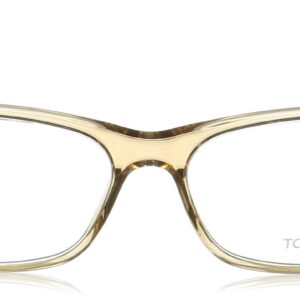 Tom Ford Rectangular Eyeglasses TF5405 045 Champagne/Yellow Havana 54mm FT5405