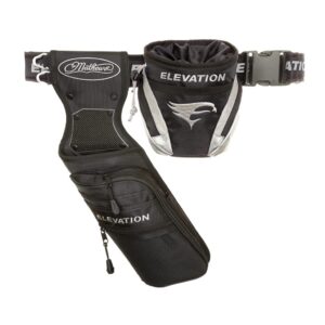 elevation mathews nerve field quiver package, black, left hand