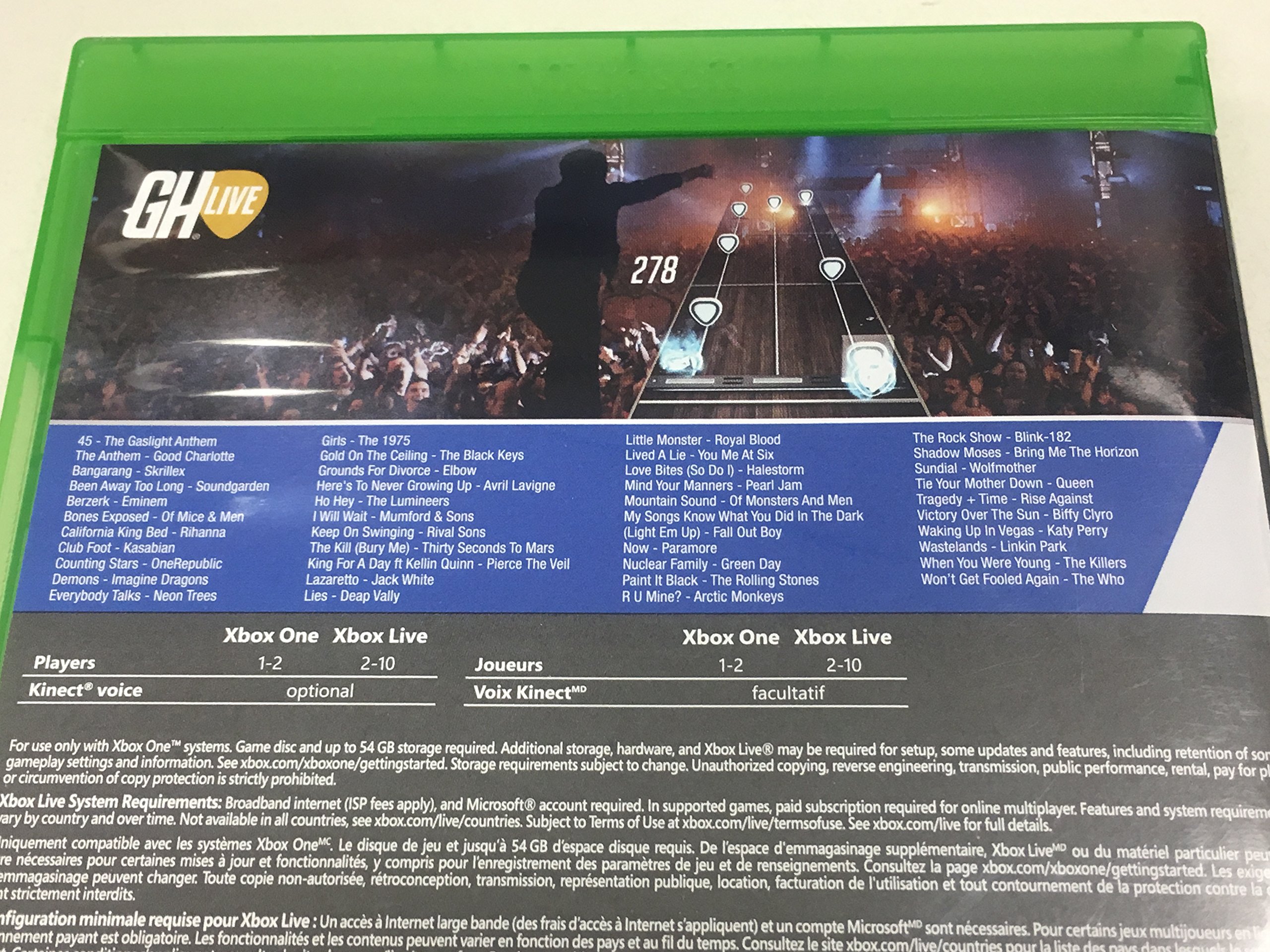 Guitar Hero: Live for Xbox ONE (Game ONLY)