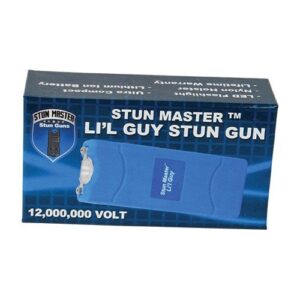 Li'l Guy 12 Million Volt Blue Mini Stun Gun Flashlight