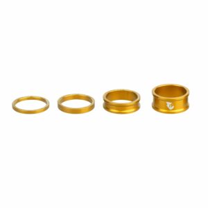 Wolf Tooth Spacer Kit 3, 5,10, 15mm, Black