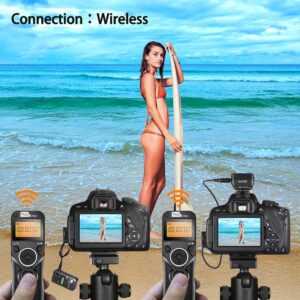 Pixel Wireless Shutter Release Cable Timer Remote Control TW-283 UC1 Compatible for Olympus Cameras