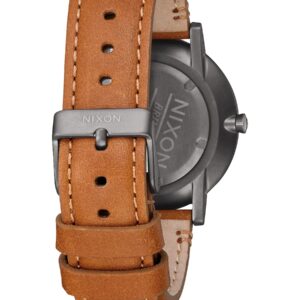 NIXON Porter Leather A1058 50m Water Resistant Men’s Watch (20-18mm Leather Band and 40mm Watch Face)