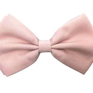 Awesome Light Pink Wedding Accessories Adjustable Bow Tie & Suspenders