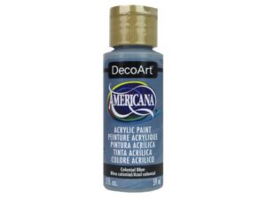 decoart colonial blue americana acrylic, 2 fl oz (pack of 1)