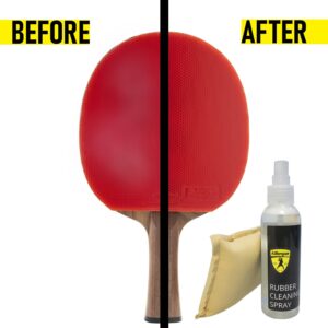 Killerspin Ping Pong Paddle Rubber Cleaning Spray Kit