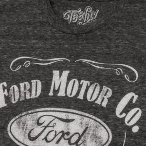 "Ford Motor Co. American Made Muscle" T-Shirt Soft Touch Fabric-x-large Onyx