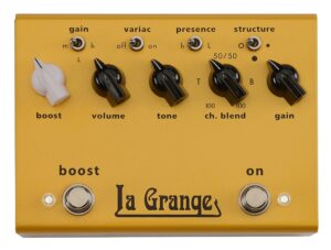 bogner la grange overdrive guitar effects pedal with independent boost