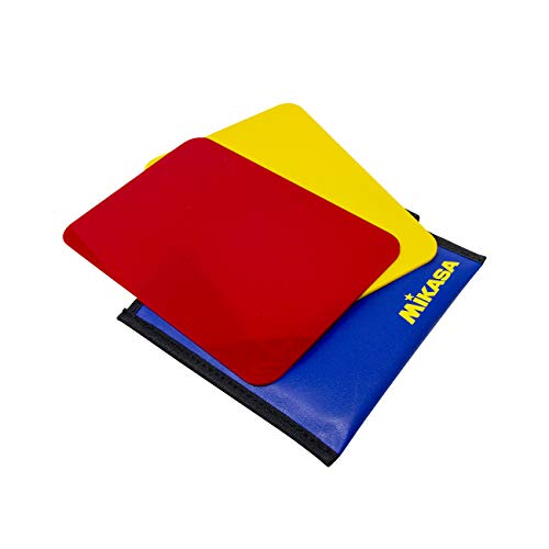 Mikasa VK Volleyball Referee Cards, Red/Yellow, Size 4