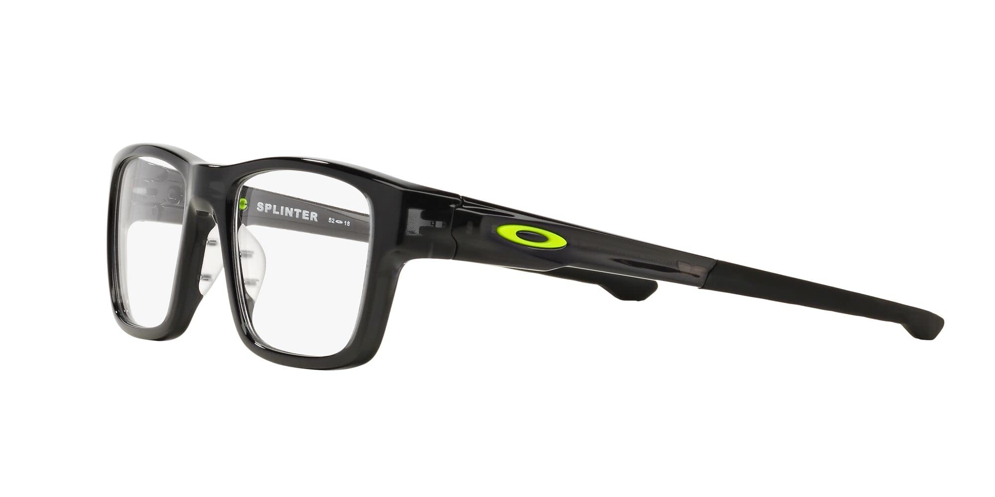 Oakley Men's OX8077 Splinter Square Reading Glasses, Black Ink, 54mm + 1