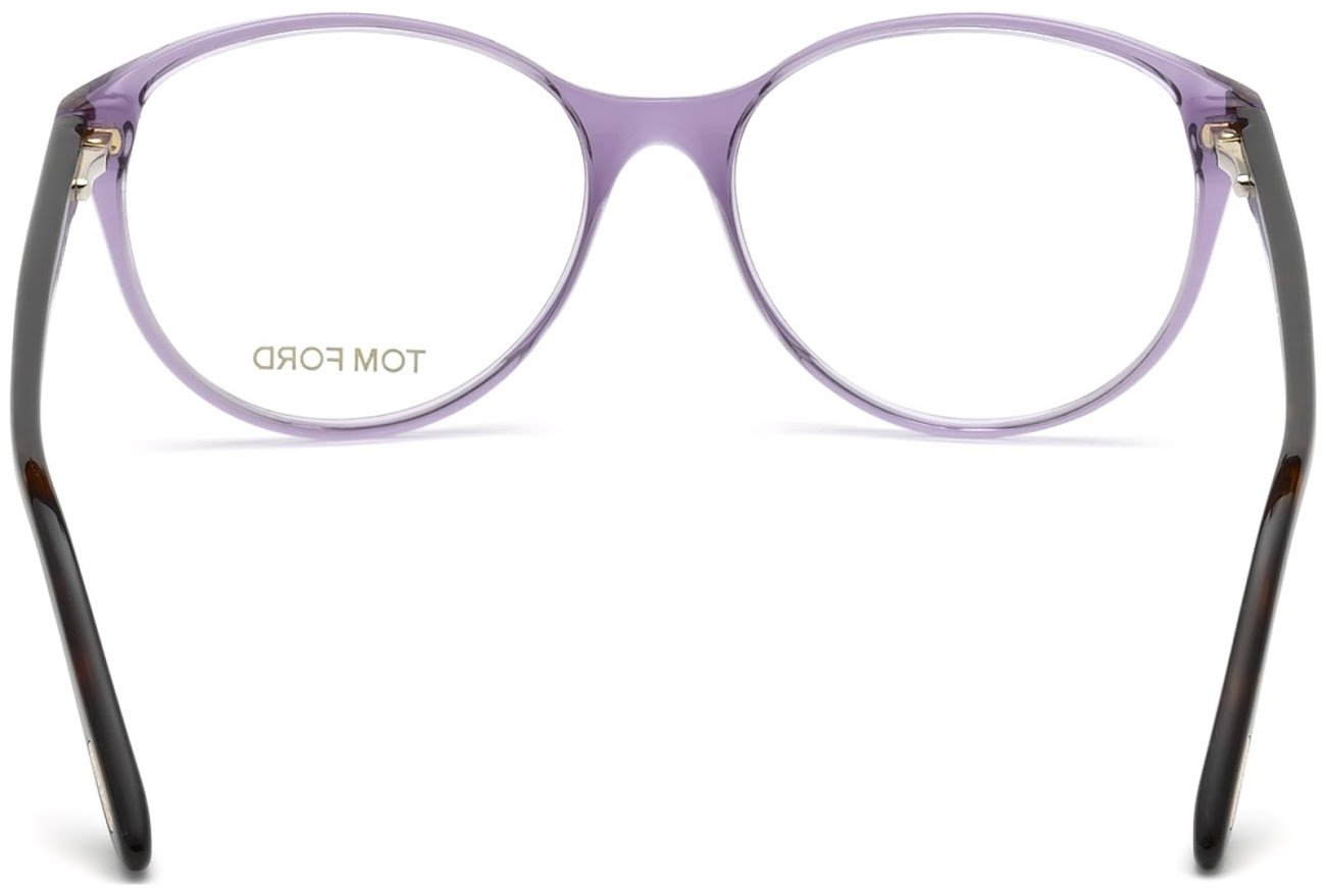 Tom Ford - FT 5403, Round, ACETATE/SILVER, women, LILAC (078 A), 54/15/140