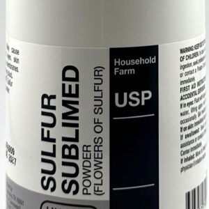 Humco Sulfur Sublimed Powder USP 12 oz WLM