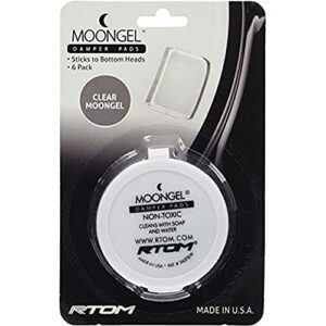 RTOM MoonGel Damper Pads, Clear (MGC)