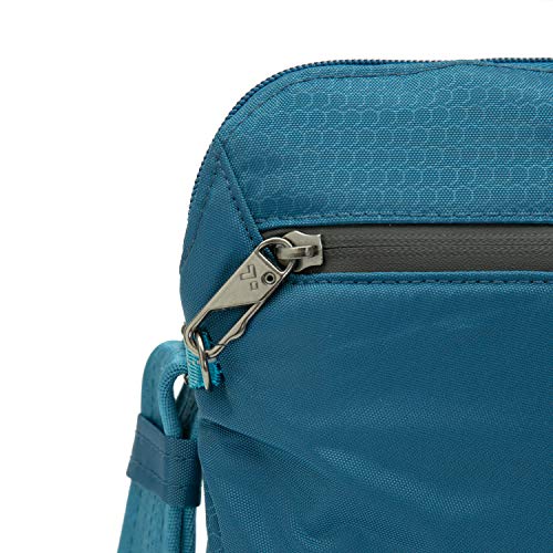 Travelon Anti-Theft Active Small Crossbody, Teal, 43126 380