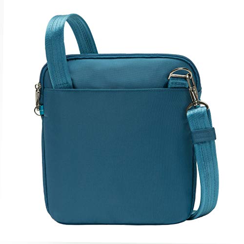 Travelon Anti-Theft Active Small Crossbody, Teal, 43126 380