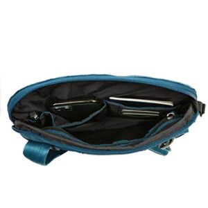 Travelon Anti-Theft Active Small Crossbody, Teal, 43126 380