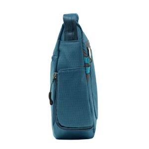 Travelon Anti-Theft Active Medium Crossbody Messenger Bag, Teal